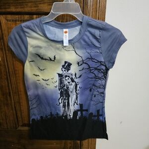 Skeleton Couple Graphic Tee